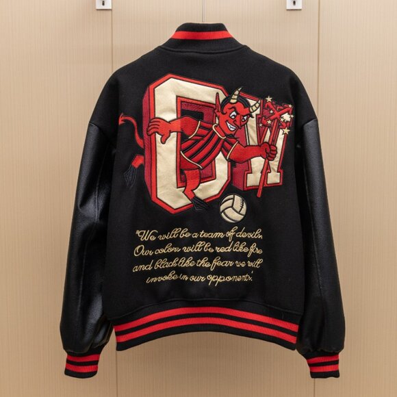 OFF-WHITE Red Baseball Jersey - Picture 2 of 10